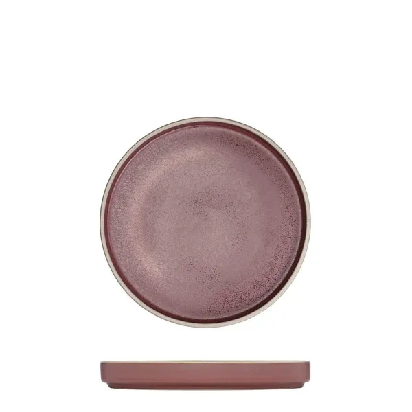 Round Stackable Plate - 160mm Ø - Smokey Plum