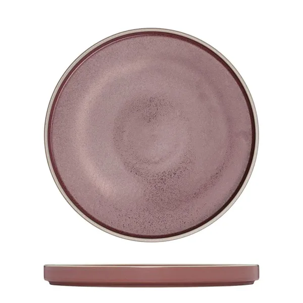 Round Stackable Plate - 235mm Ø - Smokey Plum
