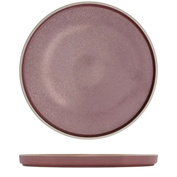 Round Stackable Plate - 270mm Ø - Smokey Plum