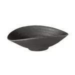 Bowl Oval Melamine Zen White — 175x175x55mm