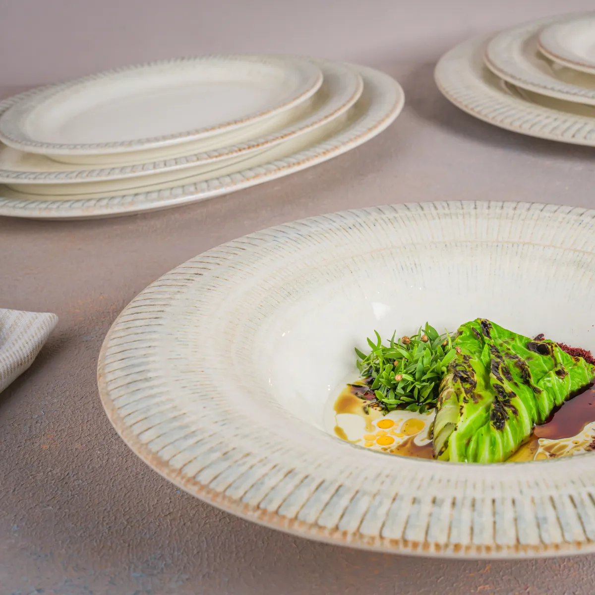 Pasta Plate Galata Round — 200mm 500ml