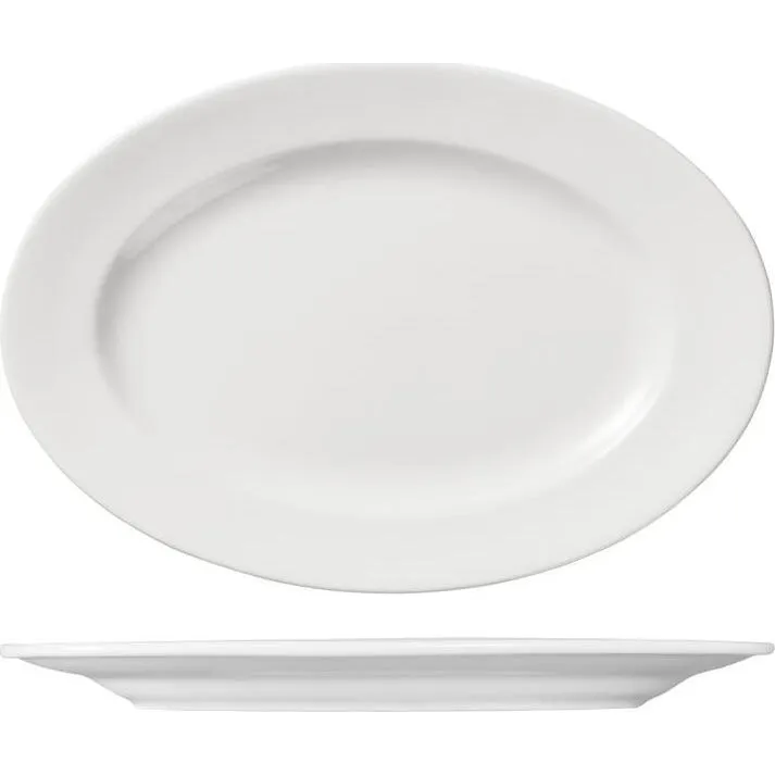 Oval Plate Wide Rim 280mm