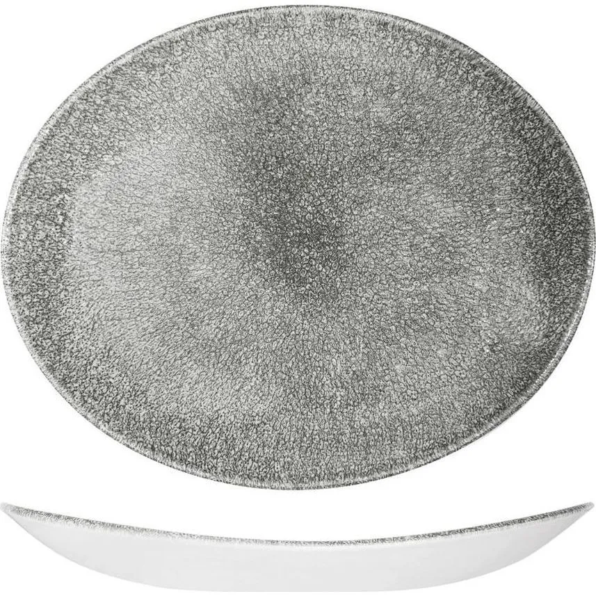 Oval Coupe Plate-317x255mm