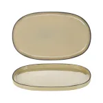 Revol Caractere Oval Service Plate 355x218mm Nutmeg