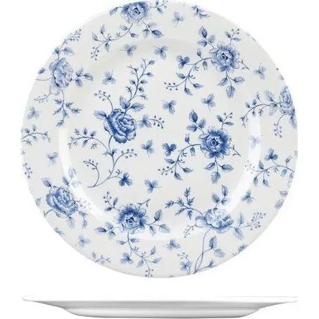 Round Plate-305mm Ø - Prague Rose Chintz
