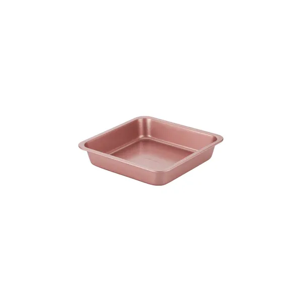 Cake Pan Square Rose Gold — 230mm