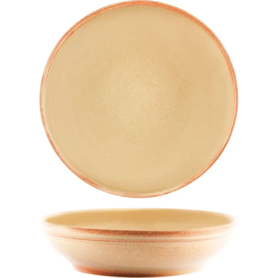 Round Bowl Flared Flame — 230x55mm