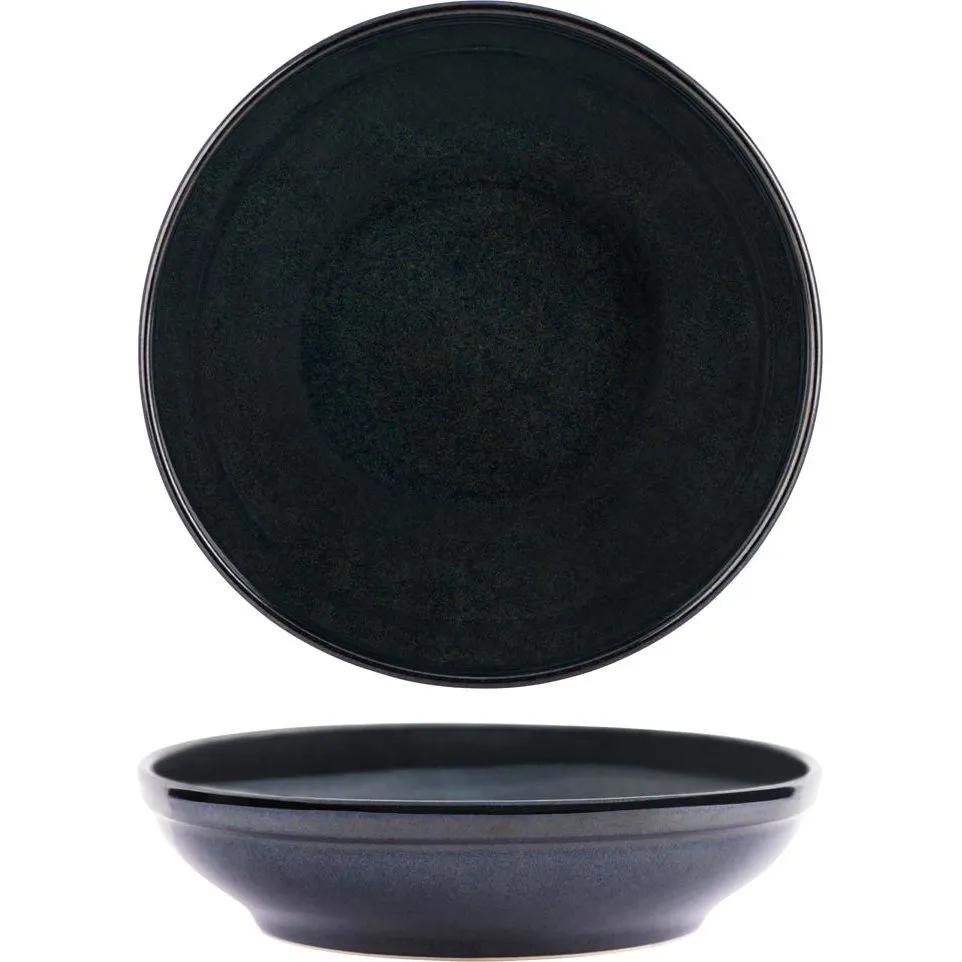 Round Bowl Flared Midnight Blue — 230x55mm
