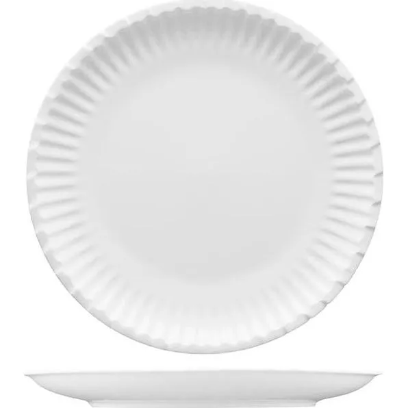 Paper (look) Plate-203mm Ø
