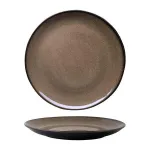 Round Plate-Coupe 310mm Ø - Chestnut