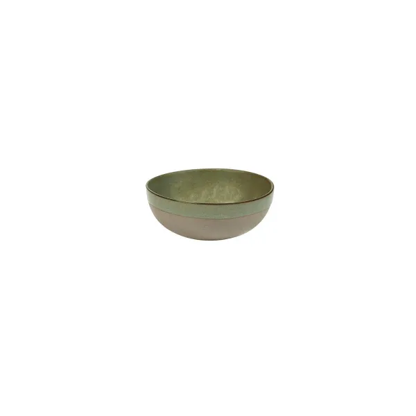 Bowl Surface Large Round Grey/Camogreen — 130x50mm