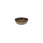 Bowl Surface Large Round Grey/Rusty Brown — 130x50mm