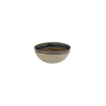 Bowl Surface Small Round Rusty Brown — 150x65mm