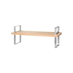 Buffet Stand Multi Height Stainless Steel/Wood — 550x200x20mm