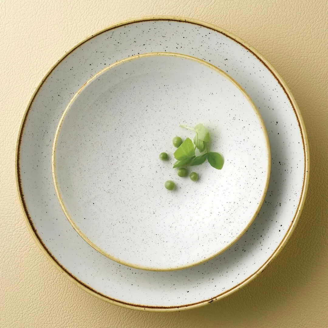 Stonecast Barley White Cappuccino Saucer