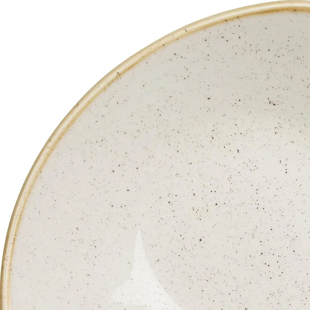 Stonecast Barley White Triangular Bowl