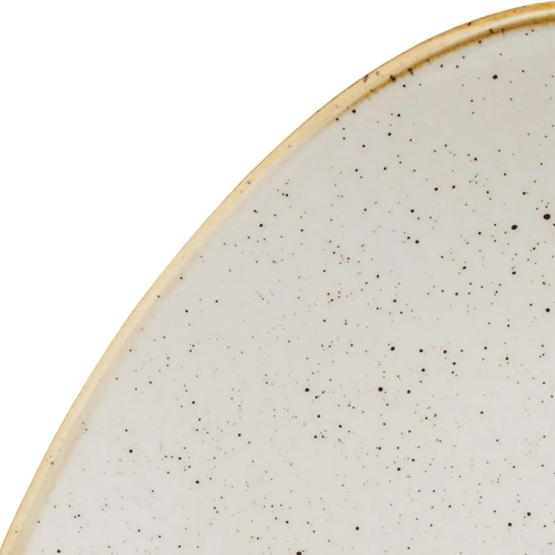 Stonecast Barley White Triangular Plate