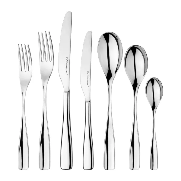 Studio William Redwood Mirror 7pc Place Setting