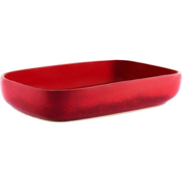 Tablekraft Artistica Rect Dish 170x105x40mm Reactive Red