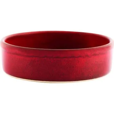Tablekraft Artistica Round Tapas Dish 120x30mm Reactive Red