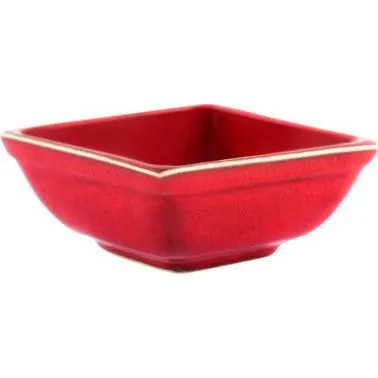 Tablekraft Artistica Square Sauce Dish 80x35mm Reactive Red
