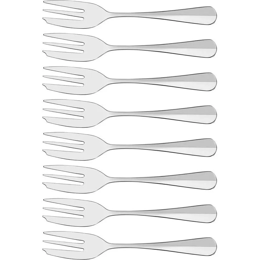 Tablekraft Bogart Cake Fork Set 8pc 18/10 145mm