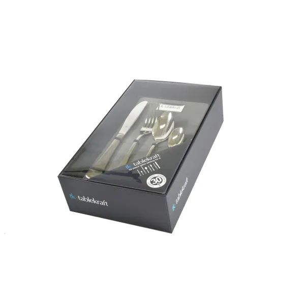Tablekraft Elite Cutlery Set 24pc 18/10 Complete Boxed