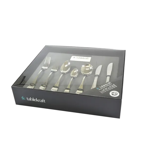 Tablekraft Elite Cutlery Set 56pc 18/10 Complete Boxed