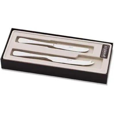 Tablekraft Gable Cheese+pate Knive Set 2pc S/S 220/190mm