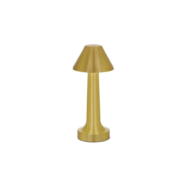 Cordless Table Lamp LED Helena Brass — 97x220mm