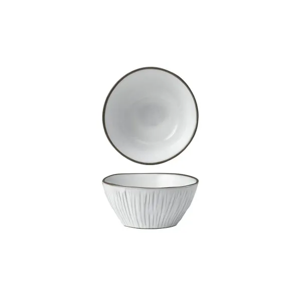 Conical Bowl Linea Organics White — 130x63mm 400ml