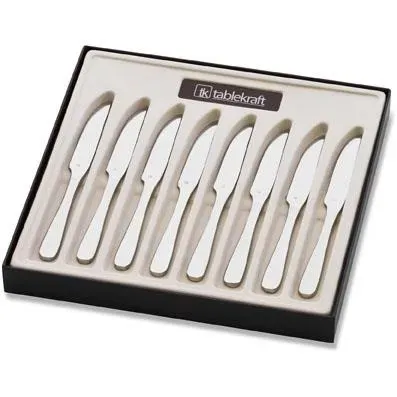Tablekraft Luxor Steak Knive Set 8pc S/S 238mm