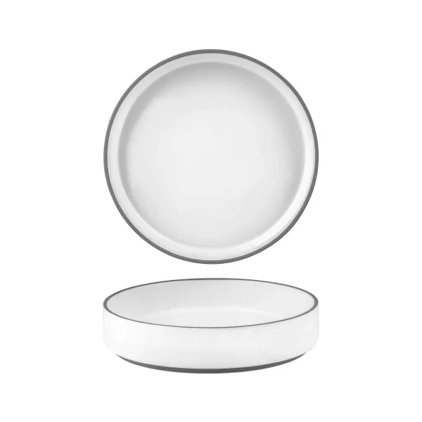 Deep Bowl Muse White — 210x45mm