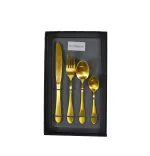 Tablekraft Soho Gold Cutlery Set 16pc 18/10