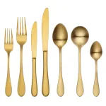 Tablekraft Soho Gold Cutlery Set 56pc 18/10