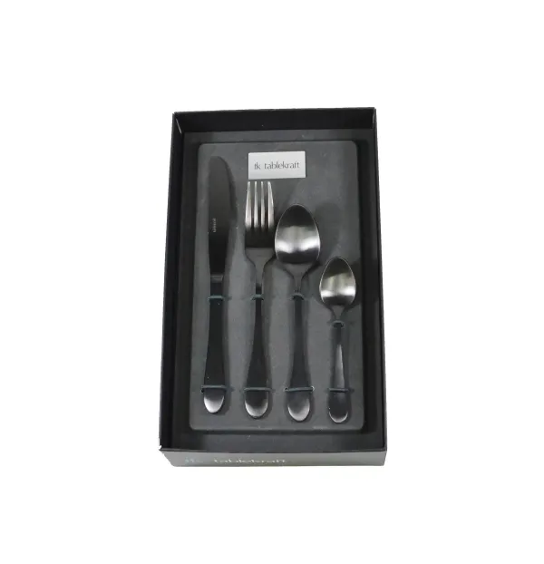Tablekraft Soho Ink Cutlery Set 16pc 18/10