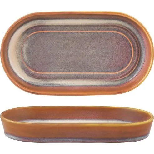 Tablekraft Urban Loft Oval Platter 180x98x25mm Auburn