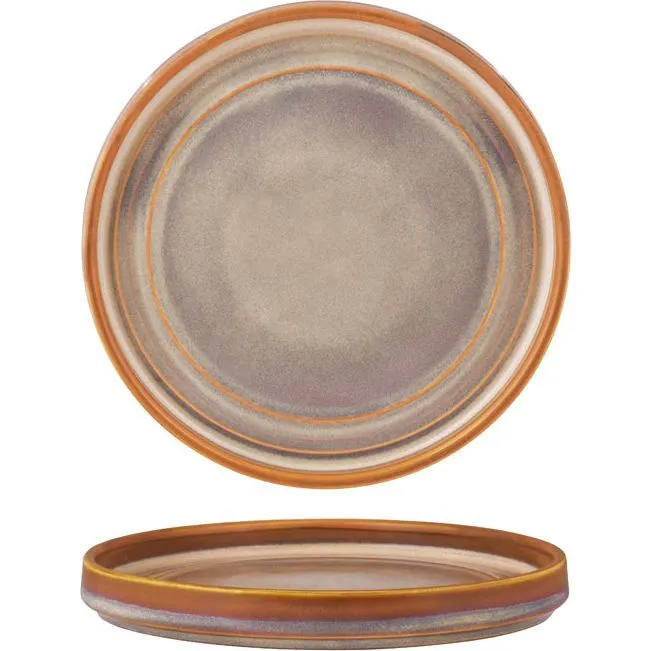 Tablekraft Urban Loft Round Plate 185x16mm Auburn