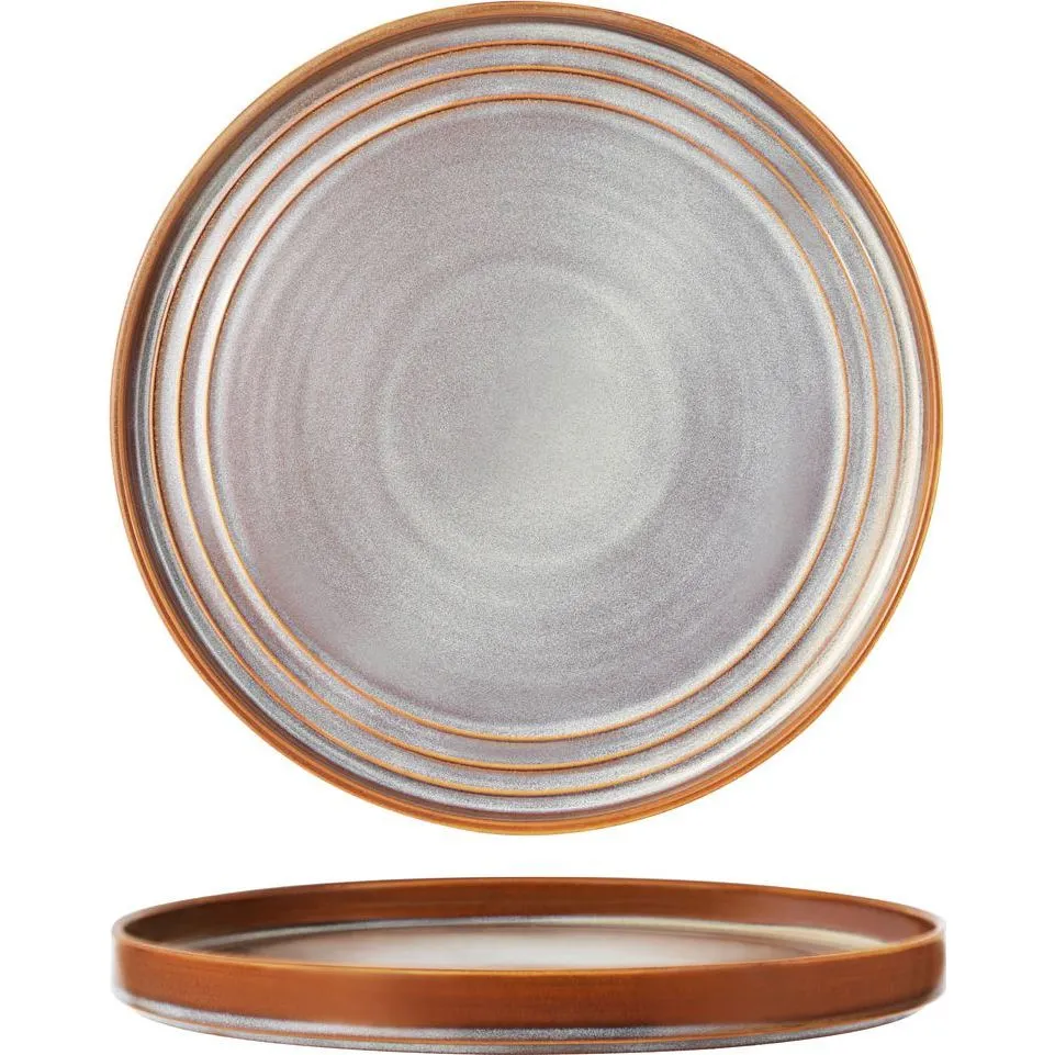 Tablekraft Urban Loft Round Serve Platter 320x30mm Auburn