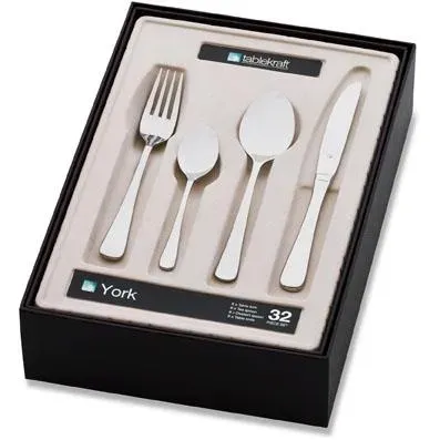 Tablekraft York Cutlery Set 32pc 18/0