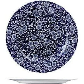 Round Plate-215mm Ø - Willow Victorian Calico