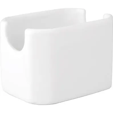 Vitroceram Sugar Pack Holder 95x70x65 White
