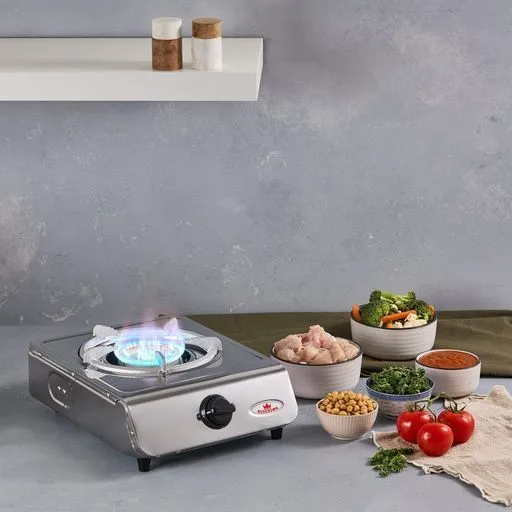 Auscrown Deluxe Single LPG Gas Burner Wok Cooker